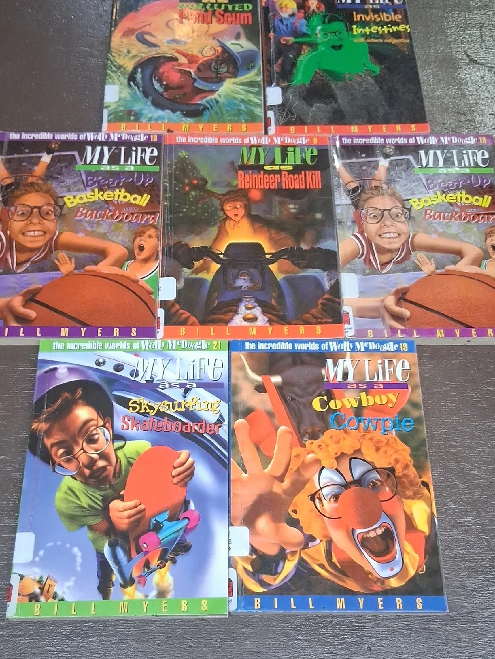 The Incredible Worlds of Wally McDoogle children's series by‎ author Bill Myers